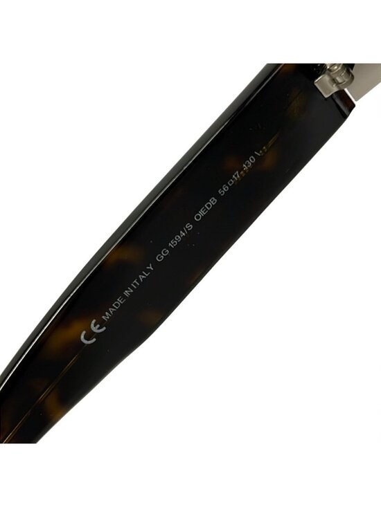 Gucci Sunglasses S Dark Brown Silver Eyewear main image 5